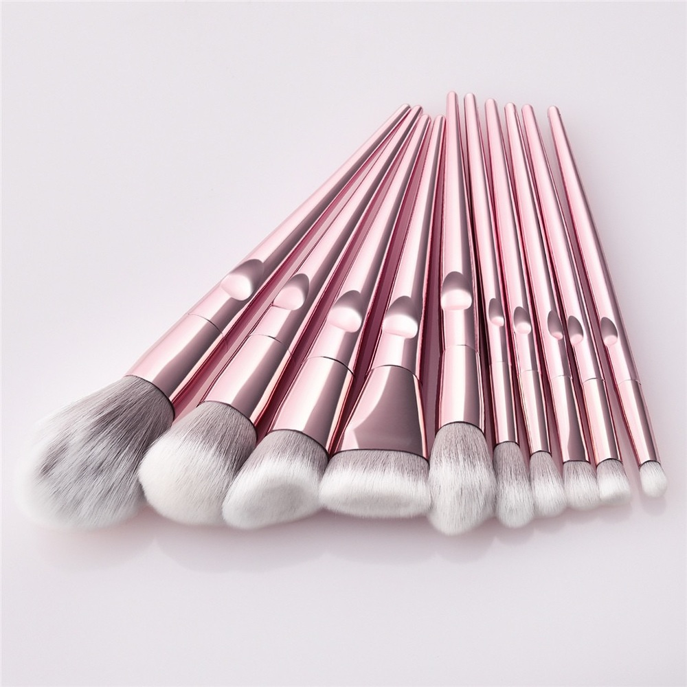 🔥10pc Rose Gold Makeup Brush🔥